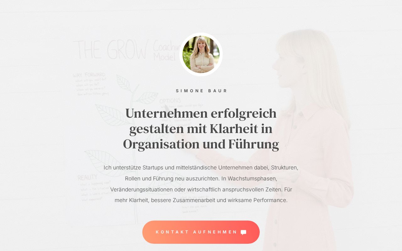 Simone Baur | Organization & Leadership Review